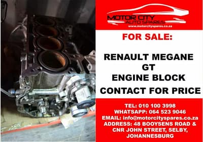 Renault Megan GT Engine Block